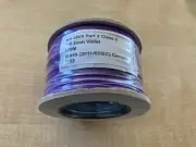 Violet 0.22mm² Hook Up Wire, 7/0.2 mm, 100m, PVC Insulation