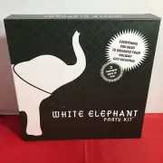 Gift Exchange Game 8+ up to 35 pl White Elephant Party Kit Organize Your Holiday