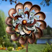 Wind Spinners for Yard and Garden Large, 84 Inch Wind Spinners Outdoor Metal,...