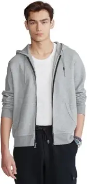 NWT POLO RALPH LAUREN Men's Double-Knit Full-Zip Hoodie