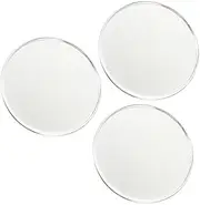 Parliky 3pcs Handmade Golf Ball Markers for DIY Personalization Elegant Blank Golf Accessories for Men Women Stylish Engraving Tools Divot Marking