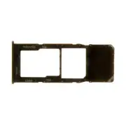 SIM Micro SD Card Tray Single for Samsung Galaxy A02 Black Replacement Part