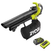 Ryobi 36V Brushless Cordless Blower Vac 4.0Ah Kit RBV3640