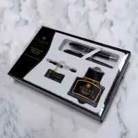在飛比找momo購物網優惠-【CROSS】凱樂系列 鍛黑鋼筆+原子筆 禮盒(AT0117