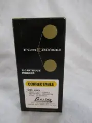 2 Correctable Cartridge Ribbons - NEW In Box -T384 -IBM/Olympia/Remington/Royal