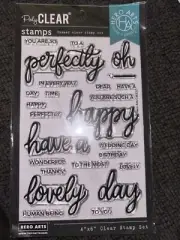 Hero Arts PolyClear Stamps Mix & Match Compliments 4x6