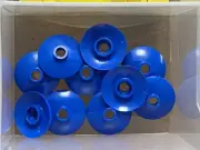 LEGO Parts - Blue Dish 2 x 2 Inverted (Radar) - No 4740 - QTY 10