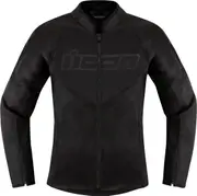 Icon Hooligan CE, textile jacket women , color: Black , size: XL