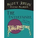 SCOTT JOPLIN PIANO SCORES - THE ENTERTAINER AND OTHER CLASSICS BY THE KING OF RAGTIME