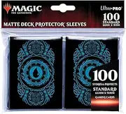 Ultra Pro USA Ultra Pro Printed Art Magic The Gathering Card Game 100ct Printed Art Card Sleeves-MTG Mana 7 Blue Island