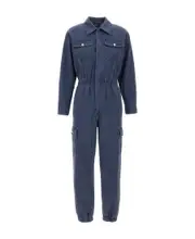 A.P.C. Danica One-Piece Denim Jumpsuit EU38,EU36,EU34 Blue