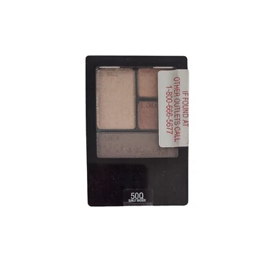 Maybelline Expert Wear Eyeshadow Quads, Sunlit Bronze, 0.17 oz.
