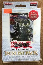 DUELIST PACK SPECIAL EDITION JADEN+CHAZZ PACKS YUGIOH ENGLISH EDITION 1996