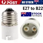 E27 To B22 Adapter Converter Lamp Light Bulb Screw To Bayonet Cap Lamp Base