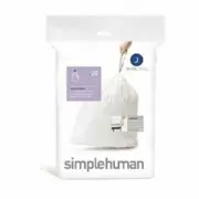 simplehuman BIN LINERS 30-45L Code-J Thick Double Seams- 20Pcs Or 60Pcs