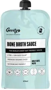 Gevity Rx Bone Broth Sauce Great Guts Mayo Go Pack 375ml