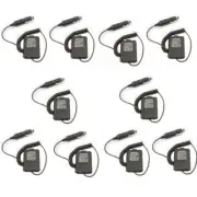 10pcs Battery Eliminator Car Charger For Baofeng UV-5R UV5R UV5RB UV5RE Radio