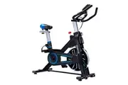 Powertrain Rx 600 Exercise Spin Bike Cardio Cycle Blue Exercise Bikes
