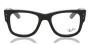 Ray-Ban RX0840V Mega Wayfarer 2000 Men's Glasses Black Size 51 - Private Health Rebate - Blue Light Block Available