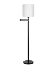 Abraham + Ivy Moby Swing Arm Lamp Round Shade