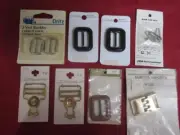 8 Vintage Pkg. NOS Belt Buckles LaMode Streamline Dritz