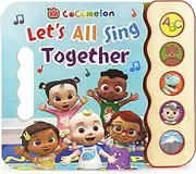 Cocomelon Let's All Sing Together 5-Button Song Book: Sing and Read Toy Book with JJ and Friends