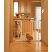 Carlson Pet Products 916000 Carlson Pet Products Extra Wide Walk Thru Gate wi...