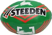 NRL 2023 6 Inch Supporter Sponge Football - South Sydney Rabbitohs - Ball