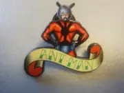 Disney Pin &Marvel Saleson Blind Box Enamel Pin - Tattoo Series - Ant Man