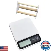 W.C. Redmon Deluxe Digital Small Animal and Aviary Scale with Perch, Golds an