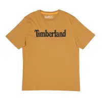 在飛比找ETMall東森購物網優惠-Timberland 男款小麥色LOGO印花短袖T恤A6DN