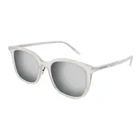 在飛比找momo購物網優惠-【YSL】膠框太陽眼鏡(SL489/K-004)