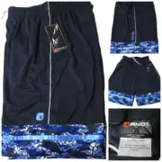 And1 Basketball Shorts Men's M Old School Blue Navy Baggy 31" x 12" Y2k vtg New