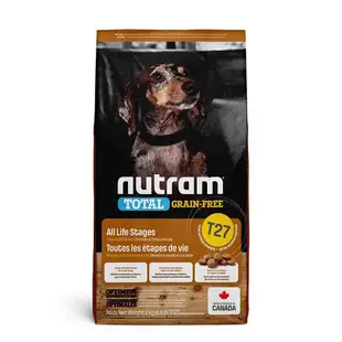 紐頓nutram-T27 無穀迷你犬火雞肉配方1.13KG(81730946 (7.1折)