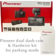Pioneer VREC-DH300D HD Dash Cam 3” Screen Front & Rear Dual Recording w/Wire kit