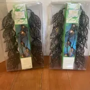 Set Of 2 JetMax In My Garden 10 Count String Leaf Design Lights Patio In/outdoor