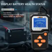 ANCEL BA301 6V 12V Battery Load Tester Car Alternator Analyzer Cranking Charging
