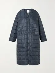 [Anine Bing] Anine Bing - Andy Quilted Shell Coat - Navy - large large Blue