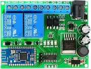 Spacnana 2 Channel Relay, Power Supply, APP, for iOS Control, Relay Wireless Remote Switch