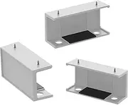 Under Desk Laptop Mount,Storage Holder Rack Under Desk Laptop Organizer - Bracket Tray with Screws Multifunctional Organizer Tray for TV Box, Modem, Tablet, Laptop