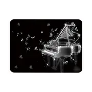 Computer Mouse Pad Non-Slip Desk Office Laptop Mat Mousepad, Piano Music Design