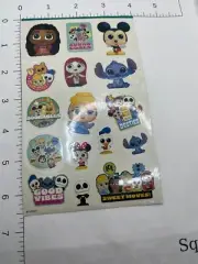 STICKER SHEET: Mickey, Minnie Disney Chibi stickers