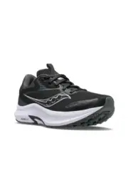 Saucony Axon 2 S20732-05 Sneakers Men's US 12 Black White Running Shoes LR873