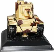 1:72 Alloy WWII German Army KV-2 Heavy Artillery Tank Model Armored Vehicle Model for Collection