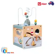 Activity Cube Board Puzzle Toy Educational Montessori Toy for Toddler Baby Kids