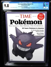 CGC 9.8 Gengar TIME SPECIAL EDITION Pokemon 2024 COVER White Pages 25th OOP