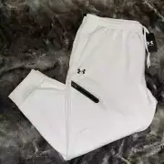 3XL Under Armour Unstoppable Joggers Mens UA White Stretch pockets $100