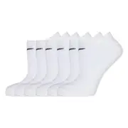 Nike Unisex 6 Pack Everyday Lightweight No Show Socks - White