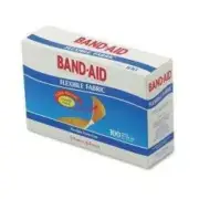 Band-Aid Flexible Fabric Tan Adhesive Strip, 1 x 3 Inch