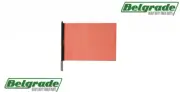 (2 Pack!) Flag Assy Quick Mount Orange Vinyl 18x18 571.SF197EZ